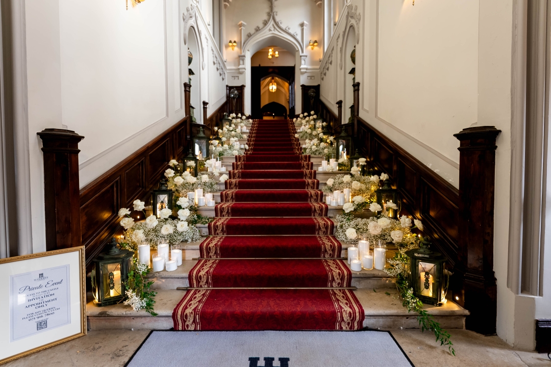 Repurposing Wedding Flowers: From Boyle to Markree Castle and Day Two