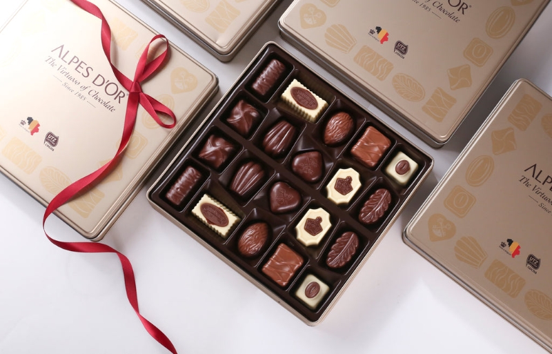 Alpes d’Or 20 Piece Luxury Belgian Chocolate Selection