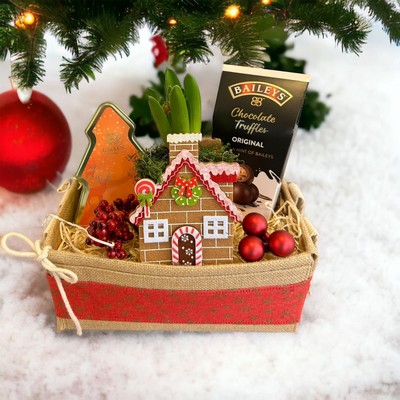 Festive Cheer in a Box Christmas Gift Hampers for Families
