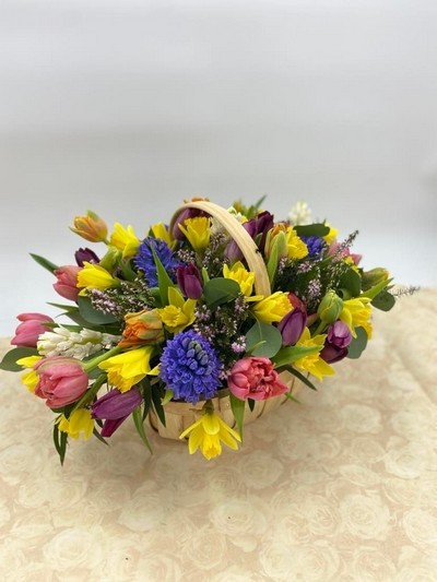 Sympathy Floral Basket