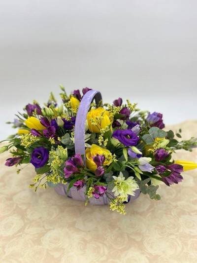 Sympathy Floral Basket