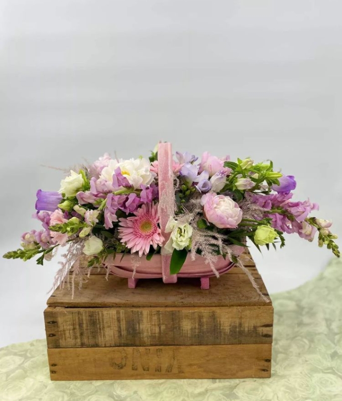 Sympathy Floral Basket