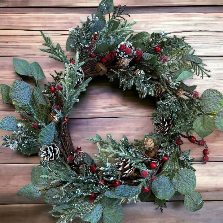 Jingle Bells Whimsical Wreath